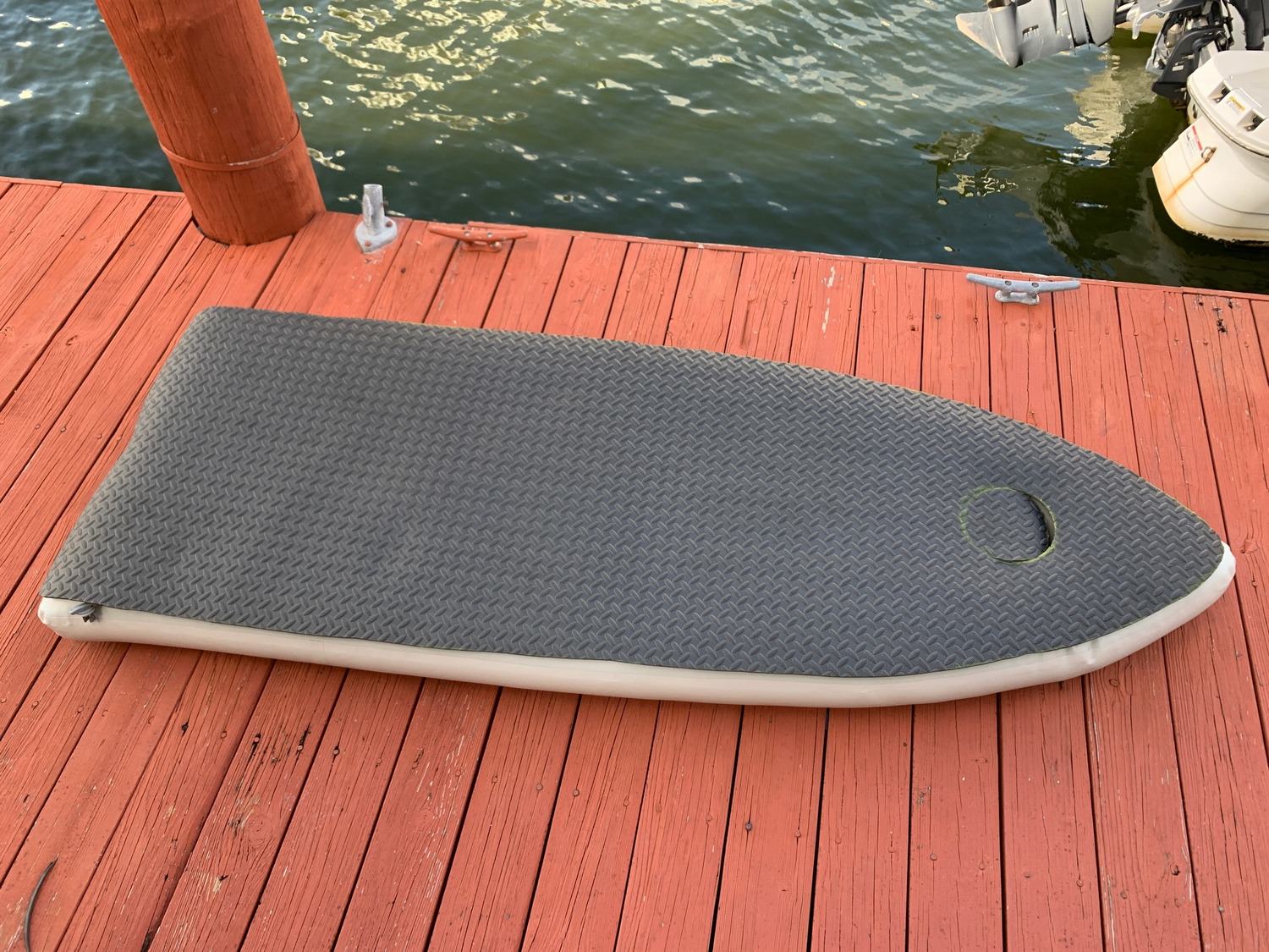 How to protect air deck floor of inflatable boat, kayak or kaboat from